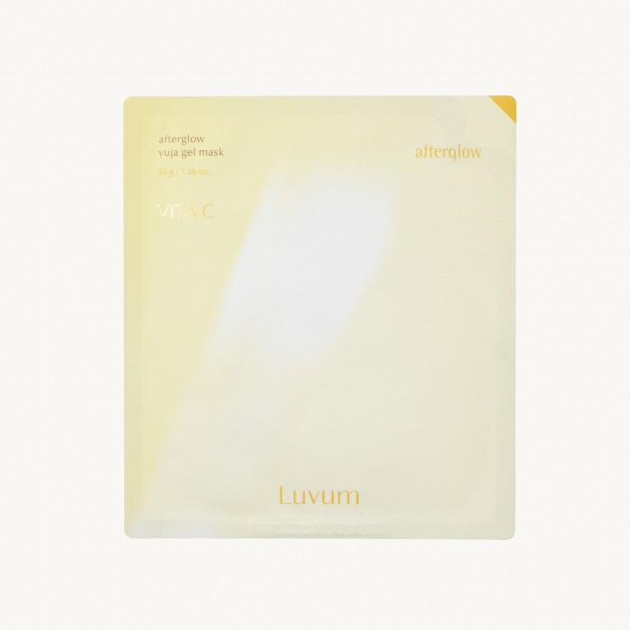 Освілююча гелева маска з екстрактом плодів юдзу Luvum Afterglow Yuja Gel Mask