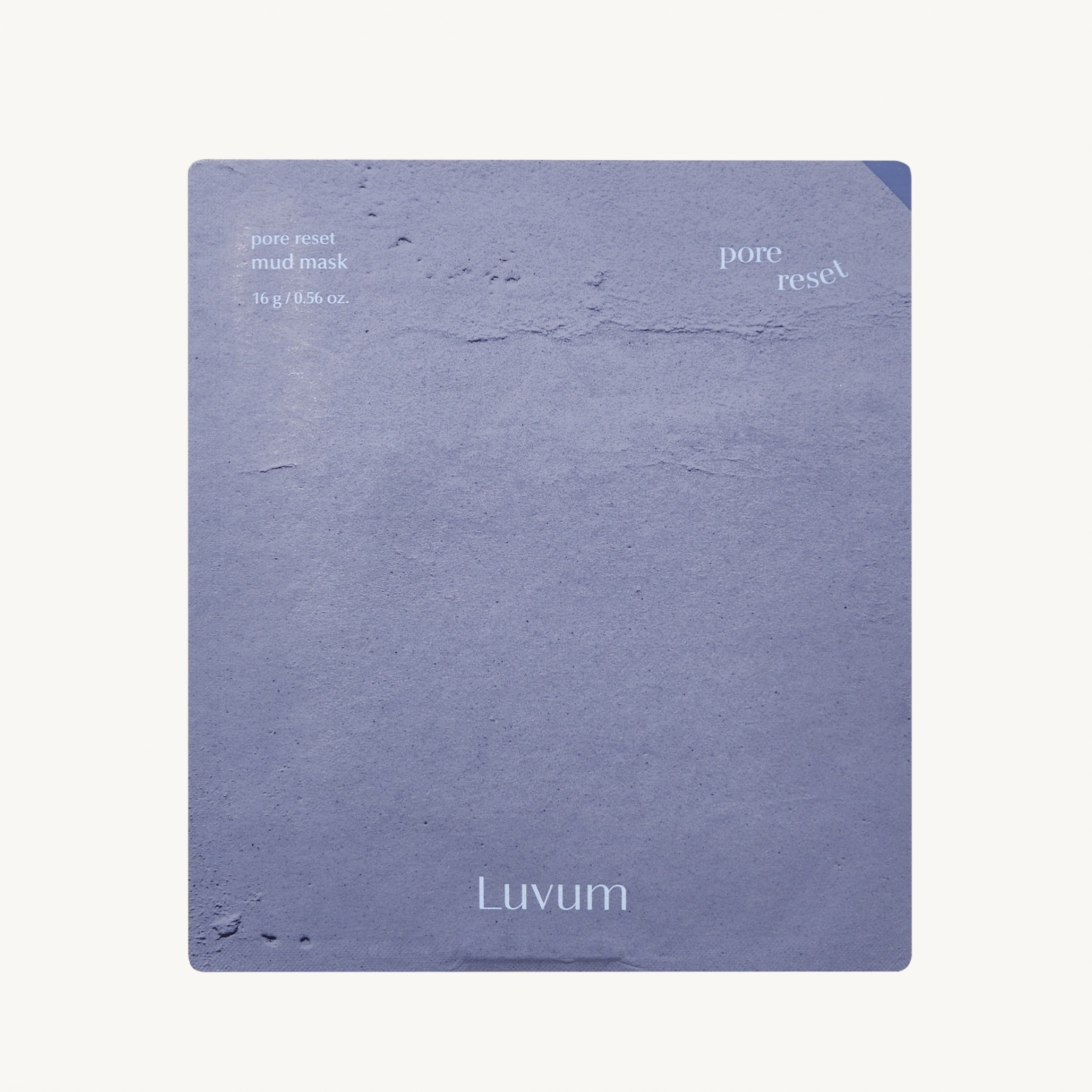 Детокс-маска для глибокого очищення пор Luvum Pore Reset Mud Mask