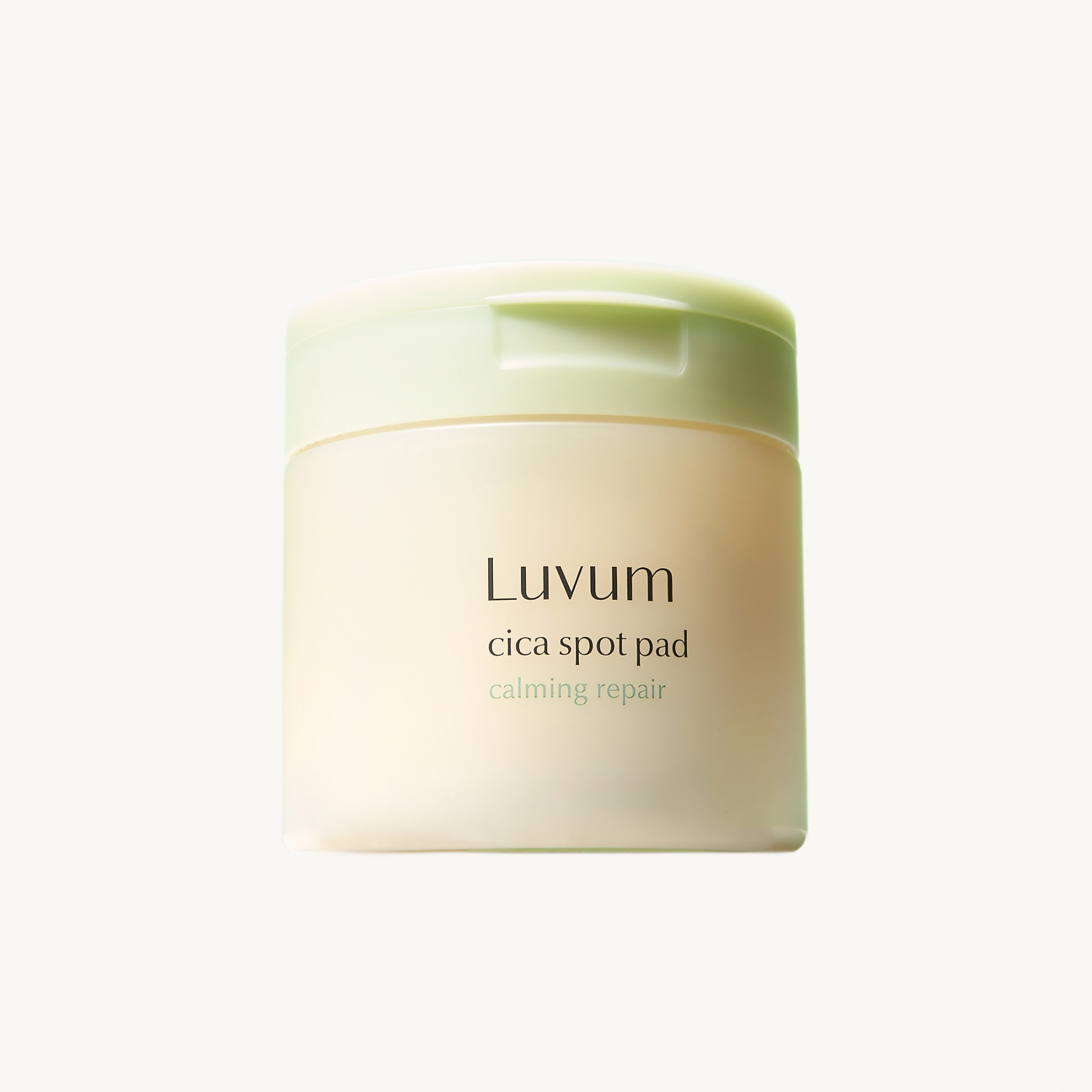 Заспокійливі педи для обличчя з екстрактом центели азіатської Luvum Calming Repair Cica Spot Pad 