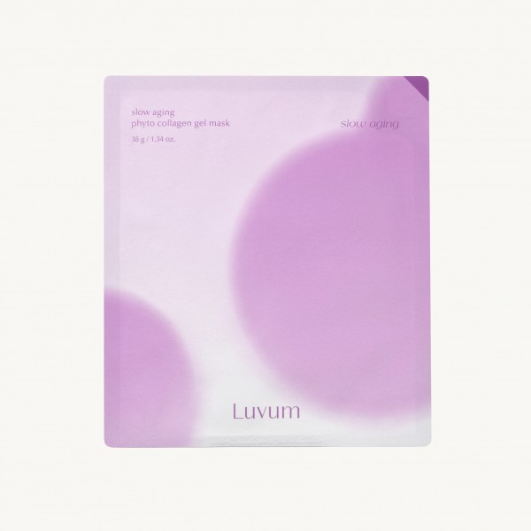 Антивікова гелева маска з фітоколагеном Luvum Slow Aging Phyto Collagen Gel Mask