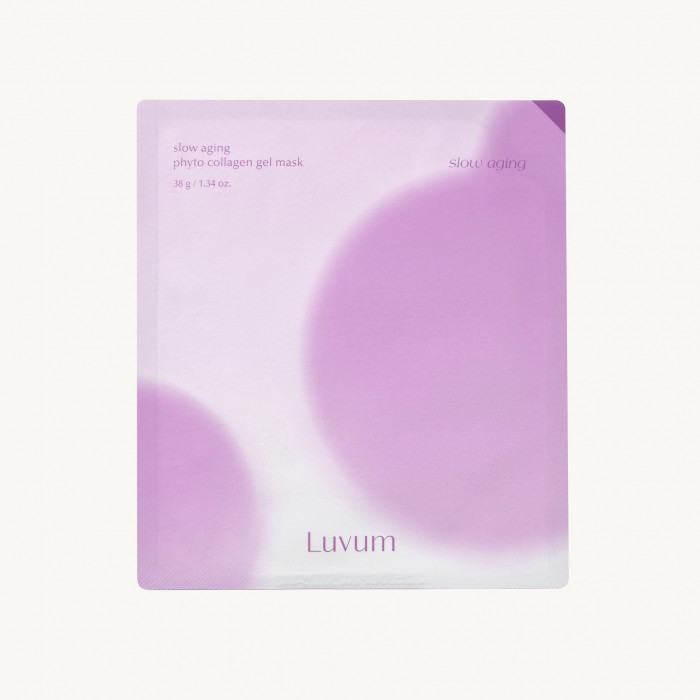 Антивікова гелева маска з фітоколагеном Luvum Slow Aging Phyto Collagen Gel Mask