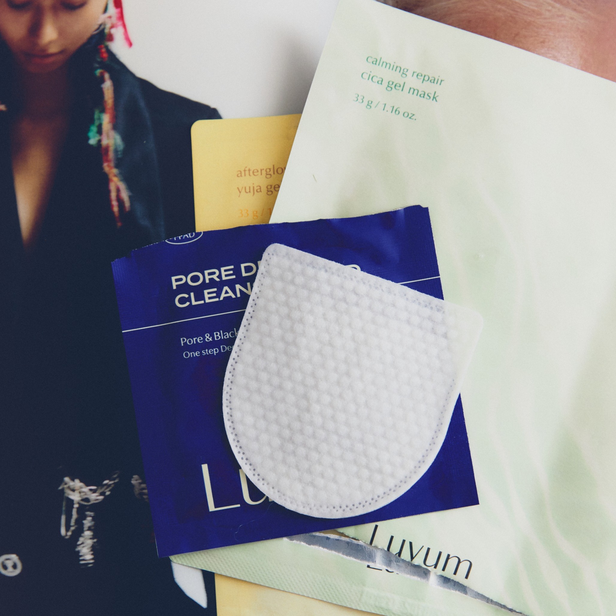 Очищуючі педи для обличчя Luvum Pore Deep Cleansing Pad