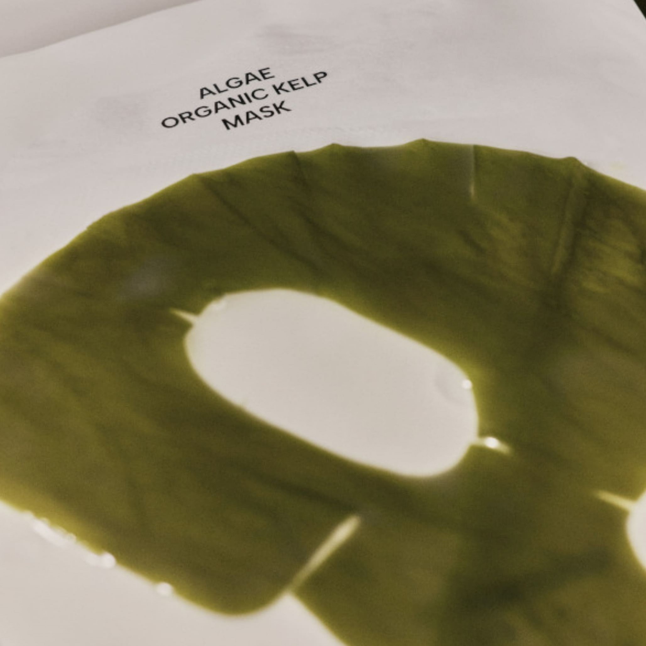 Органічна маска з ламінарії Whamisa Organic Algae Kelp Mask